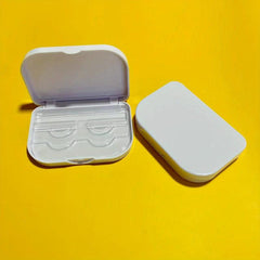 Travel Size Rhinestone Eyelash Storage Box for 2 Pairs with Glue Inside