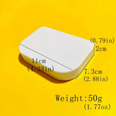 Travel Size Rhinestone Eyelash Storage Box for 2 Pairs with Glue Inside