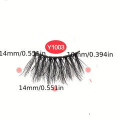 Natural 3D Half Eyelashes Soft Extended Cat's Eye Effect