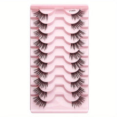 Natural 3D Half Eyelashes Soft Extended Cat's Eye Effect