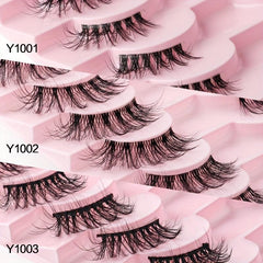 Natural 3D Half Eyelashes Soft Extended Cat's Eye Effect