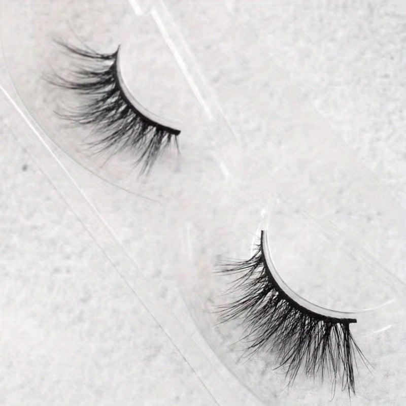 Natural 3D Half Eyelashes Soft Extended Cat's Eye Effect