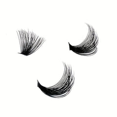 60pcs DIY Cluster Eyelashes DD Curling 12 14 16mm Mixed Length 0 07mm Thickness