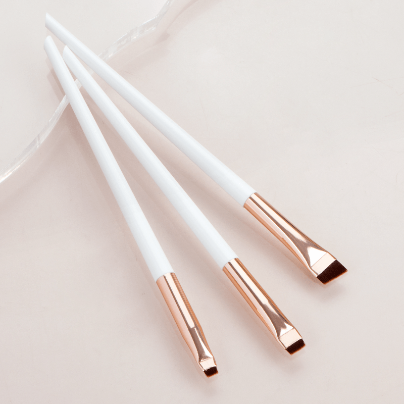 3pcs Eye Liner Brush Set for Precision Makeup Application