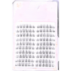 10 Rows Cluster Lashes Large Capacity False Eyelashes Natural Cross Lashes