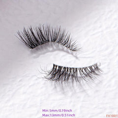 20 Pairs Half Eye False Eyelashes Soft Faux Mink Lashes