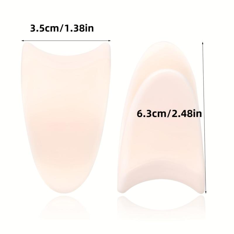 2 Pcs False Eyelashes Applicator Tool For Lashes Extension, Beige