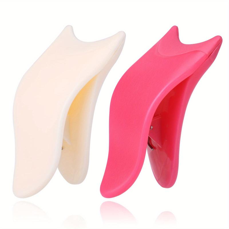 2 Pcs False Eyelashes Applicator Tool For Lashes Extension, Beige