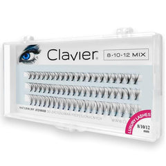 Natural C Curling False Eyelashes 60 Clusters Segmented Lashes
