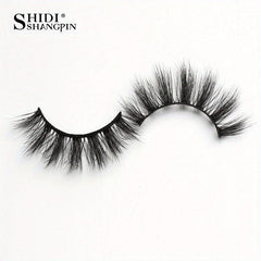 10 Pairs 3D Faux Mink Lashes Natural Soft Green Box Packaging