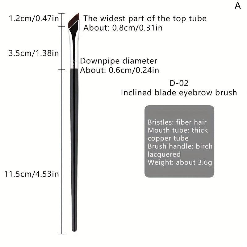 Blade Eyeliner Brush Ultra Thin Flat Eyebrow Brush