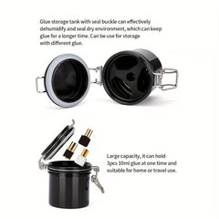 Eyelash Glue Storage Tank Lash Adhesive Jar