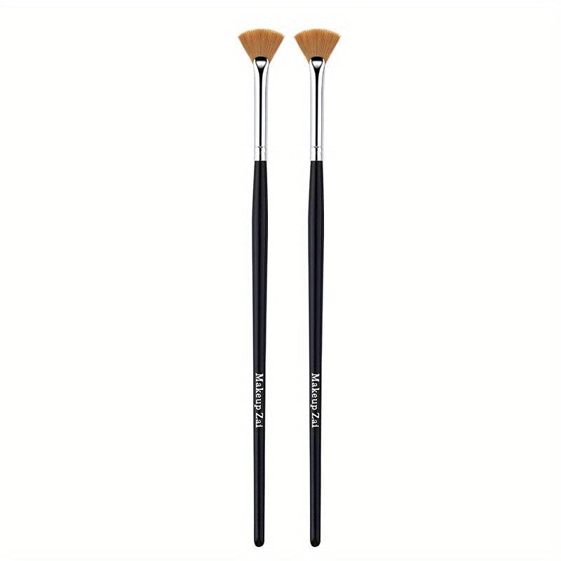 Mascara Fan Brushes for Lashes Makeup