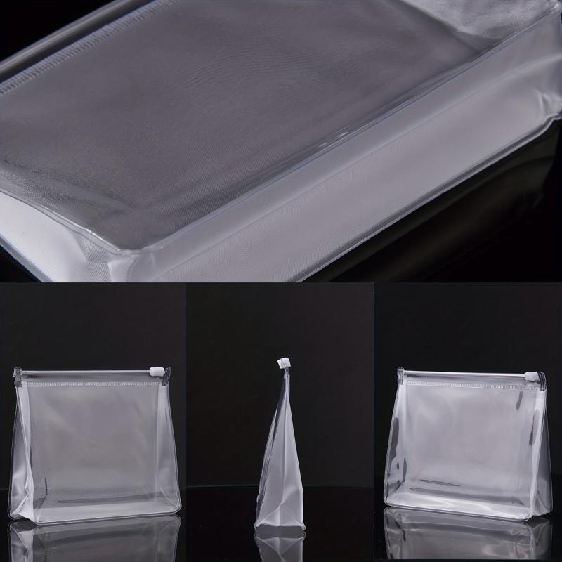 20pcs Small Clear Cosmetic Bag Pouch For Toiletries PVC Makeup Organizer