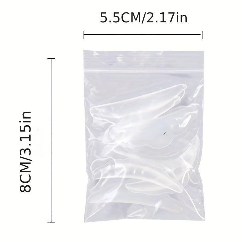 10Pcs Lash Lift Rods Lash Lift Pads Reusable Eyelash Perming Curler Shield Pads