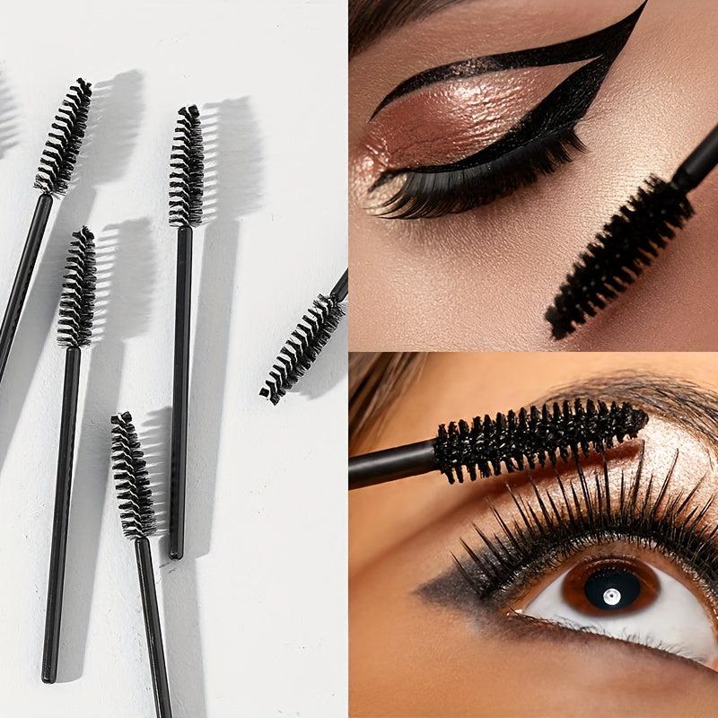 10pcs Eyebrow Eyelash Brushes Dual Ended Eye Lip Makeup Brush Set