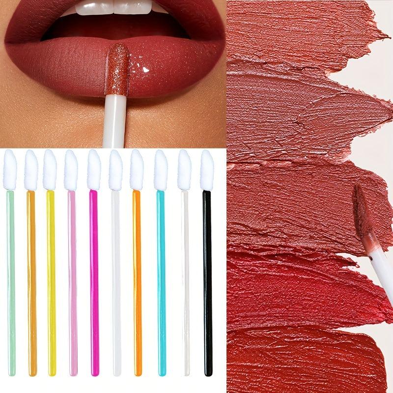 10pcs Eyebrow Eyelash Brushes Dual Ended Eye Lip Makeup Brush Set