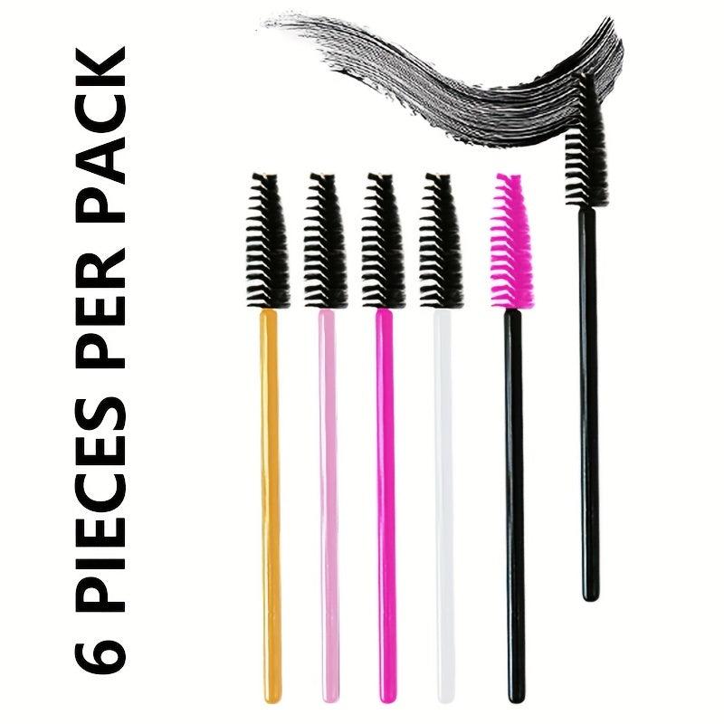 10pcs Eyebrow Eyelash Brushes Dual Ended Eye Lip Makeup Brush Set
