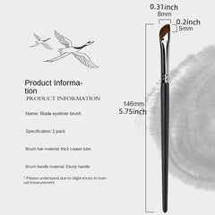 1PC Sickle Eyeliner Brush Edge Makeup Brush Liquid Eyeliner Brush