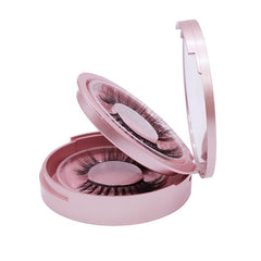 2pairs Magnetic False Lashes Extension Set with Tweezers and Eyeliner Kit