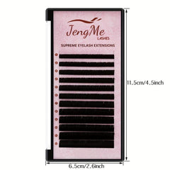 C D Curl 0.03 0.05mm Semi Permanent Eyelash Extensions