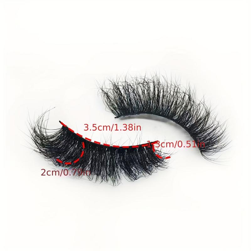 Natural Cross Dramatic Thick False Eyelashes 19-21mm