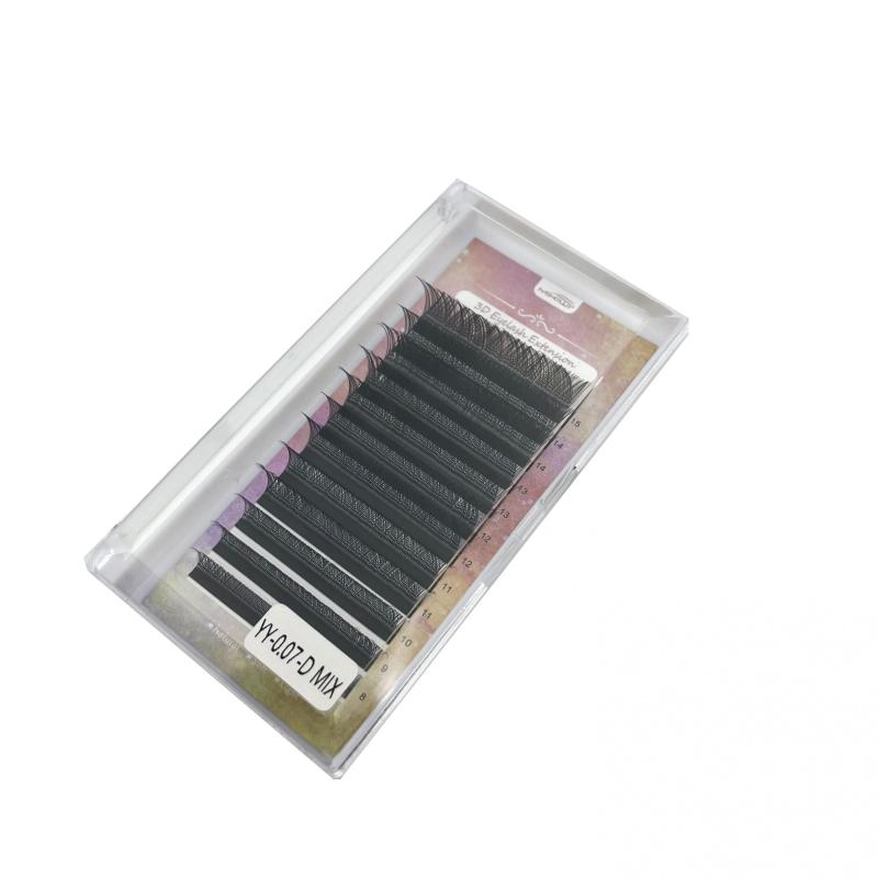 Cluster Volume Lashes 0.07 C 8-15mm Mix YY Shape