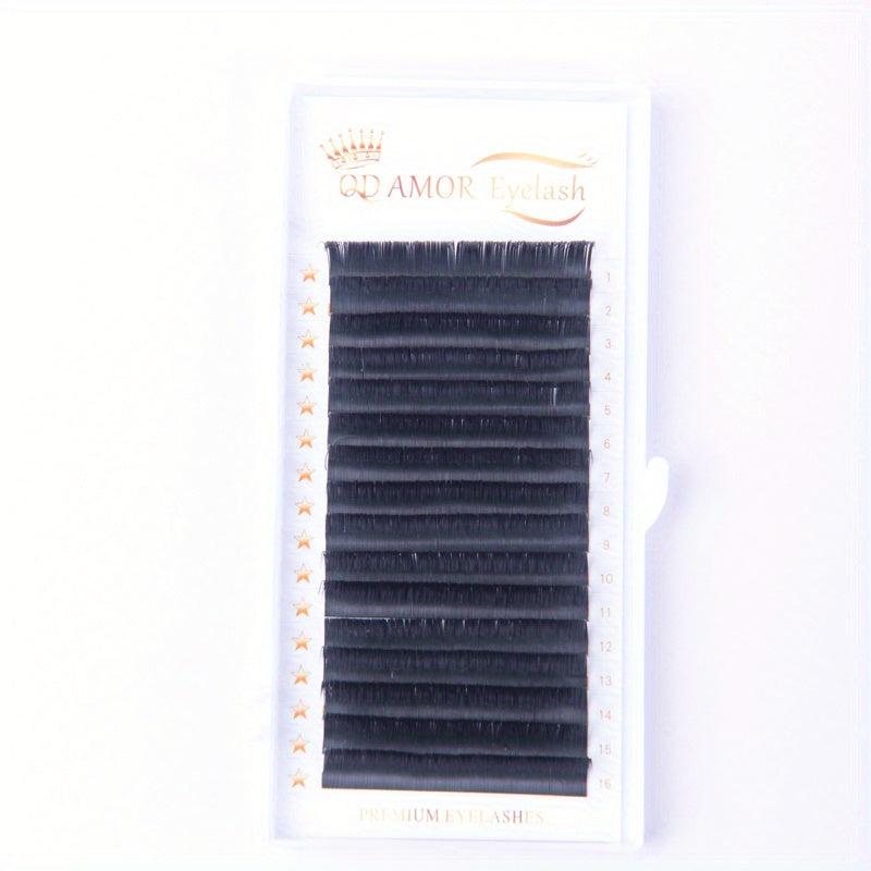 16 Rows Box High Lashes Individual Faux Mink Eyelashes
