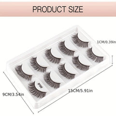 Short False Eyelashes Thick Curling Simulated Natural Grafting Eyelashes