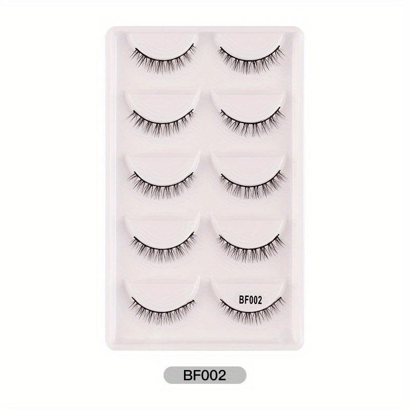 Short False Eyelashes Thick Curling Simulated Natural Grafting Eyelashes