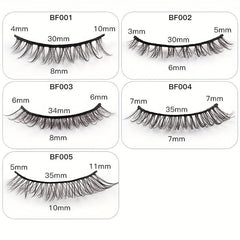 Short False Eyelashes Thick Curling Simulated Natural Grafting Eyelashes