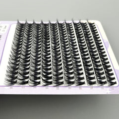 200 Clusters Lashes 40D 12mm D Curling Individual Lashes Extensions
