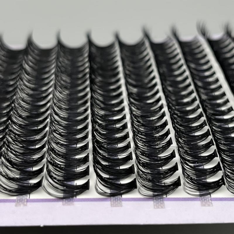 200 Clusters Lashes 40D 12mm D Curling Individual Lashes Extensions