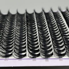 200 Clusters Lashes 40D 12mm D Curling Individual Lashes Extensions