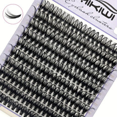 200 Clusters Lashes 40D 12mm D Curling Individual Lashes Extensions