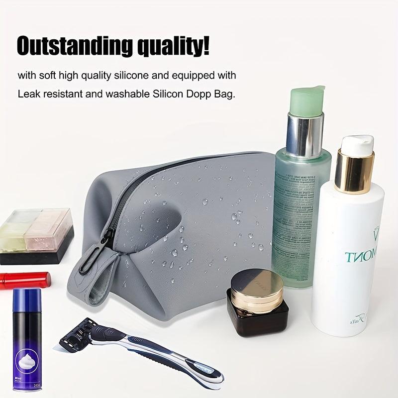 Water Resistant Toiletry Dopp Kit Travel Bag for Shaving Toiletries