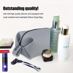 Water Resistant Toiletry Dopp Kit Travel Bag for Shaving Toiletries