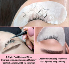 5g Clear Jelly Glue Remover Cream for Eyelash Extensions