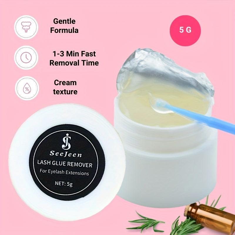 5g Clear Jelly Glue Remover Cream for Eyelash Extensions