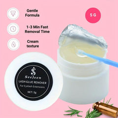 5g Clear Jelly Glue Remover Cream for Eyelash Extensions