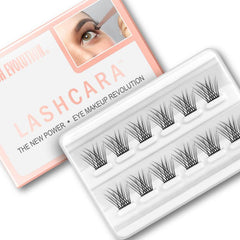 10 16mm Lash Clusters, Natural False Eyelashes, 12pcs, DIY Extension