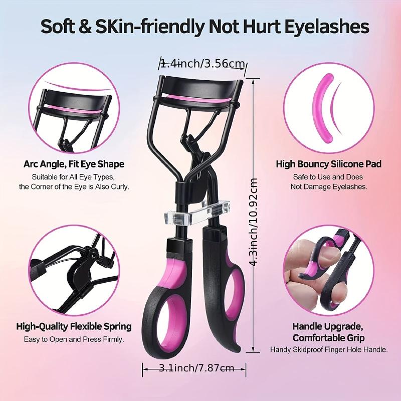 3-In-1 Lash Curler Kit With 5 Extra Pads