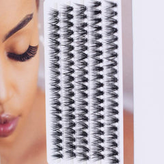 DIY Eyelash Extensions for Fuller Lashes - 100 Pack
