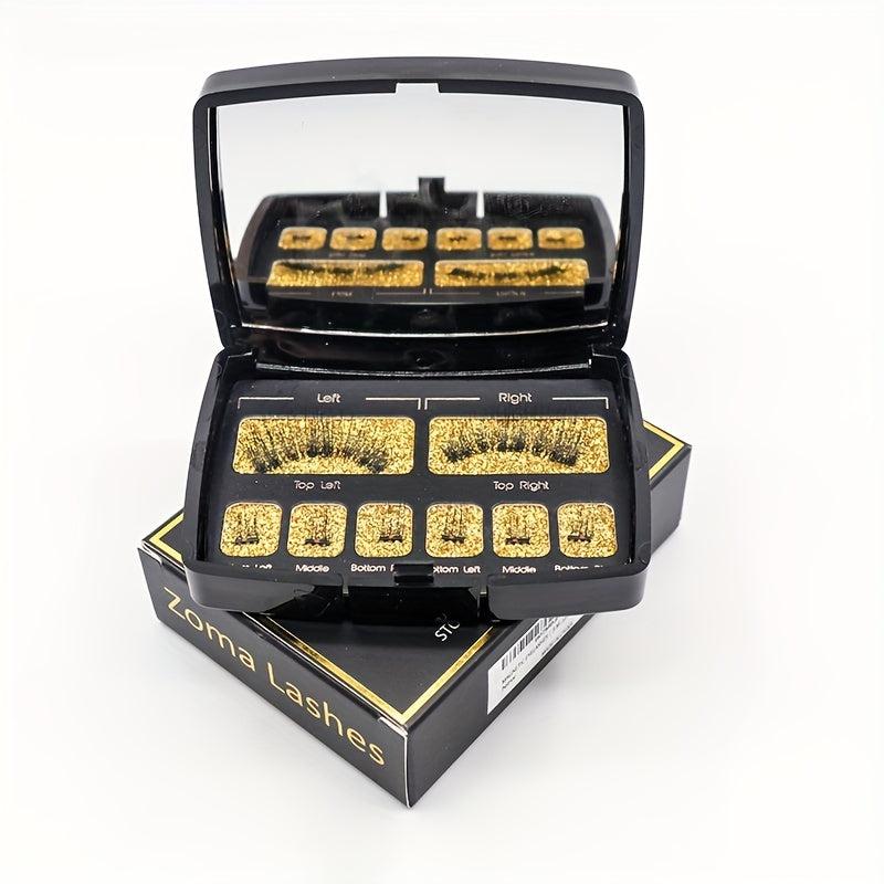 Soft Magnetic Eyelashes Set for Natural Makeup