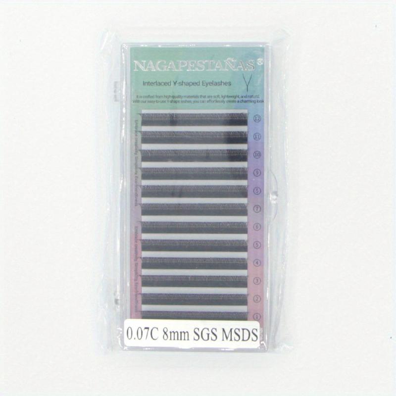 Y Shaped False Eyelashes Handwoven Soft Natural Crossed Extension
