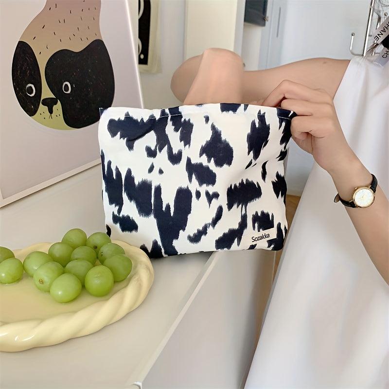 Floral Cosmetic Bag Makeup Case Organizer Travel Toiletry Pouch