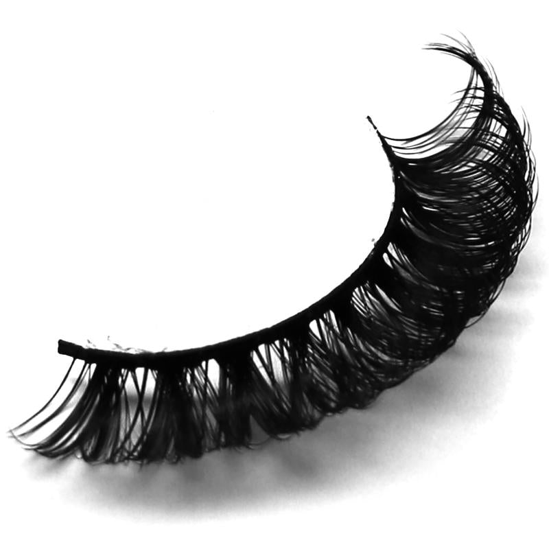 7 Pairs Full Strip Eyelashes D Curling Thick Fluffy False Eyelashes