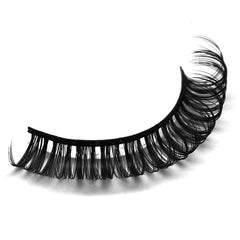7 Pairs Full Strip Eyelashes D Curling Thick Fluffy False Eyelashes