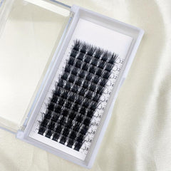 72 Lash Clusters DIY Eyelash Extensions D Curl Volume Individual Lashes 100 Wisp