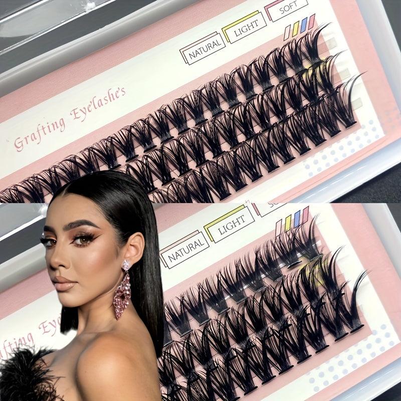 60 Cluster Lashes 30D 40D C Curl Individual DIY Eyelash Extension Mix 12 14 16mm